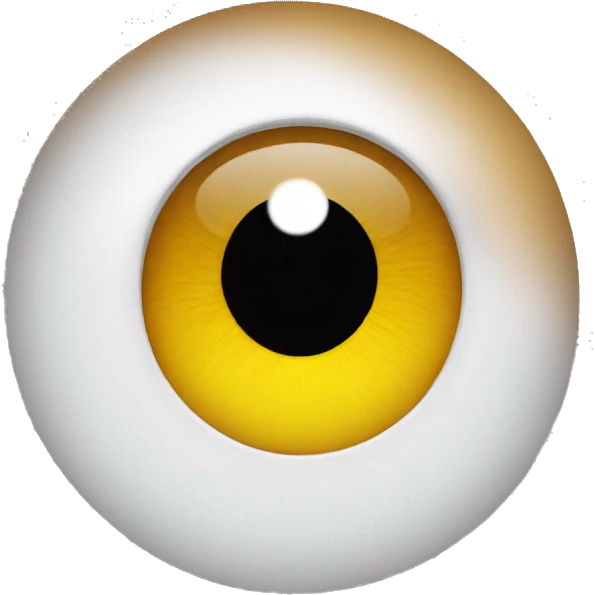 an eye with bottom eyelid stretched out emoji