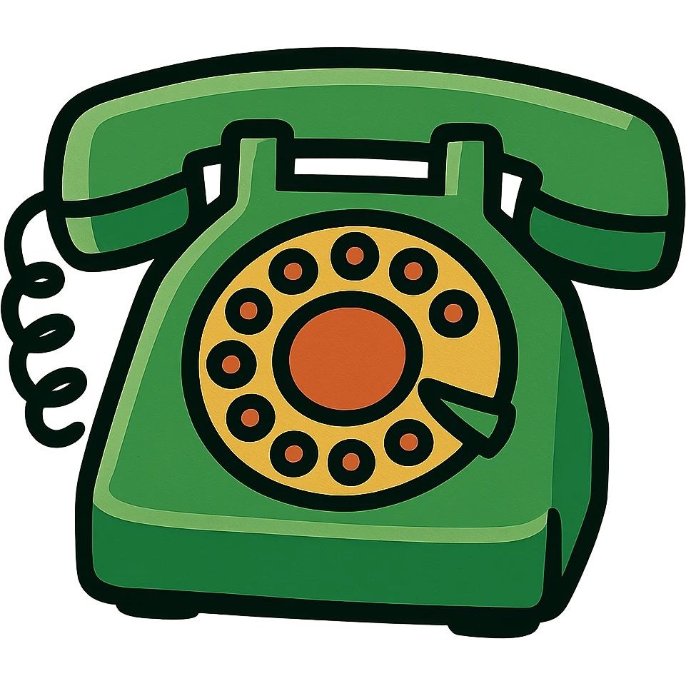 green phone emoji
