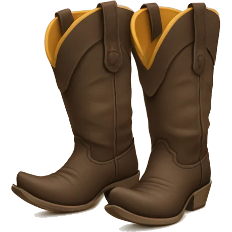 Botas vaqueras emoji
