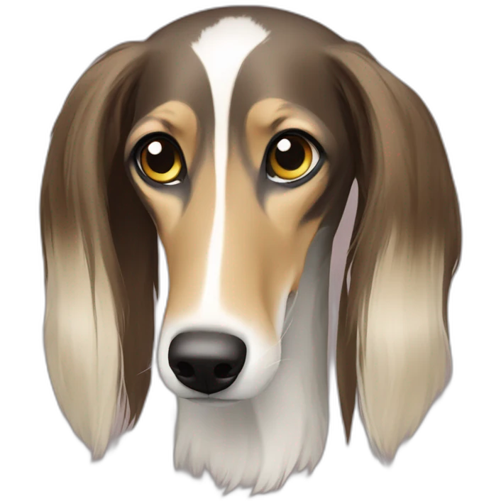 Saluki emoji