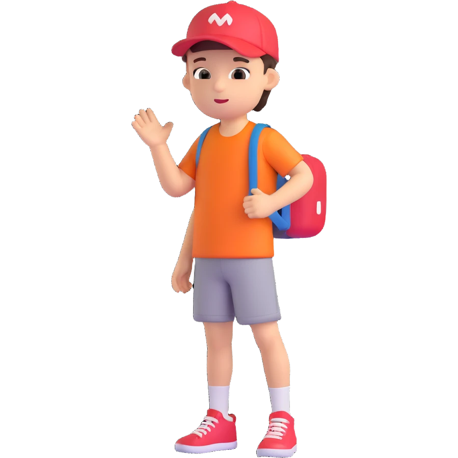 boy with serveur informatique emoji