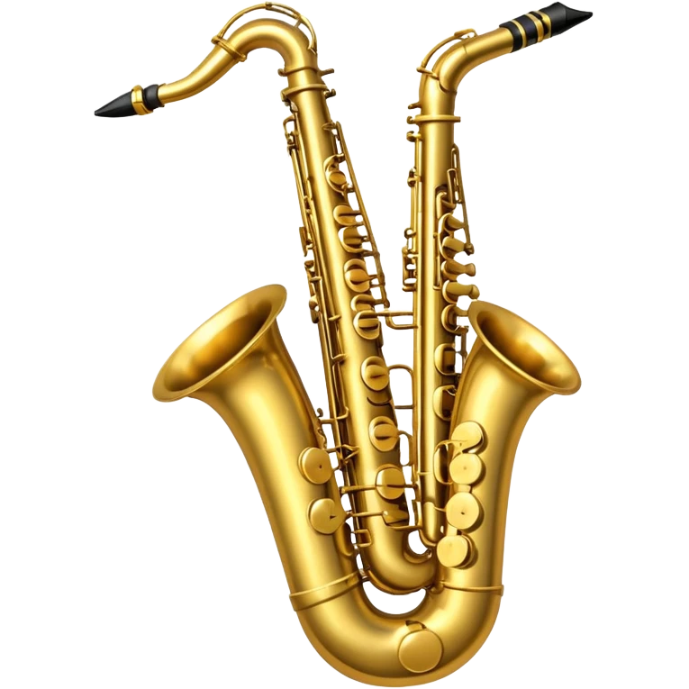 An emoji of a baritone saxophone emoji