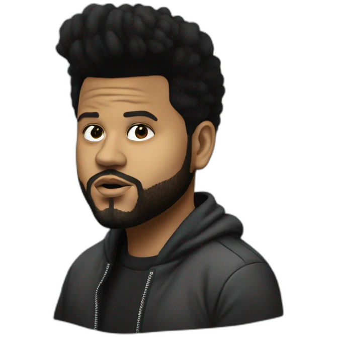 The weeknd emoji