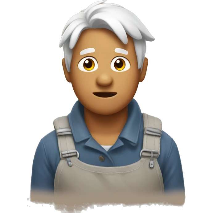 Cerdo haciendo cara de loco emoji