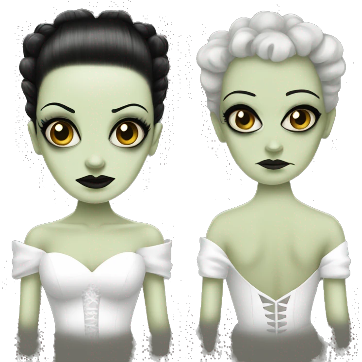 bride of frankenstein emoji