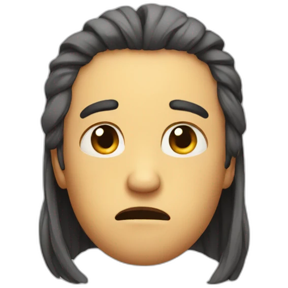 Sad emoji