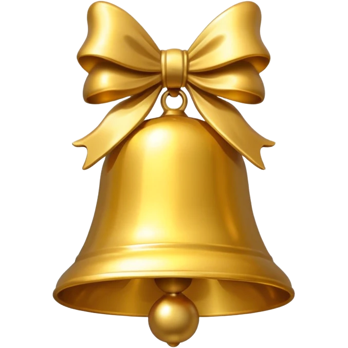 christmas bell emoji