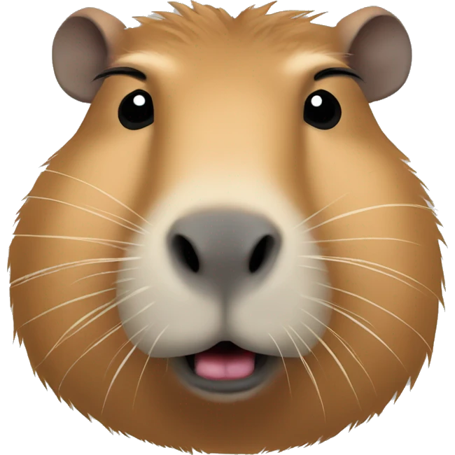 Capybara emoji