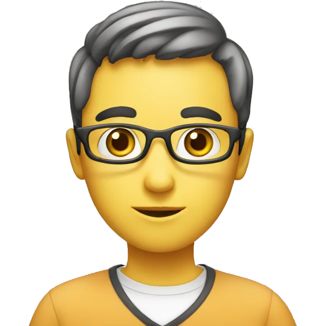 Curious learner emoji