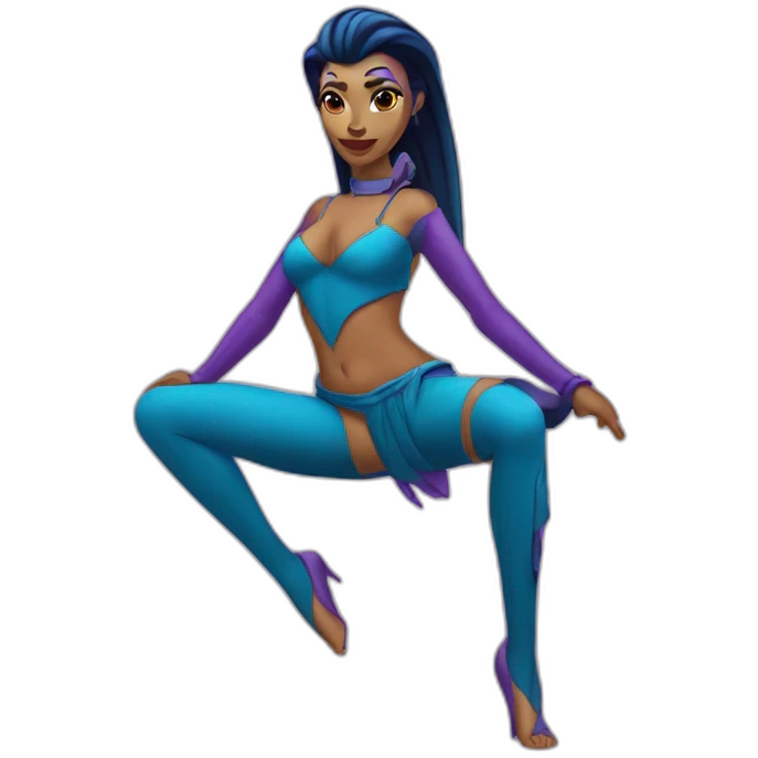 Sexy pose twi’lek emoji