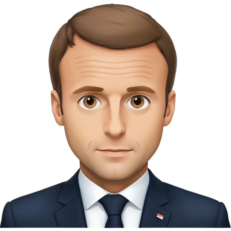 Emmanuel Macron emoji