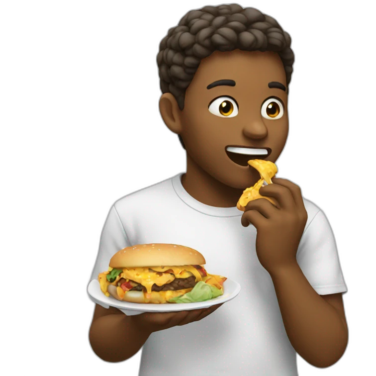 eating emoji