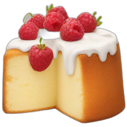 angel food cake emoji