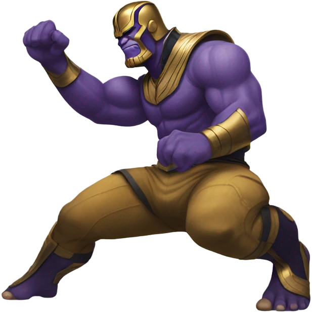 Thanos twerking emoji