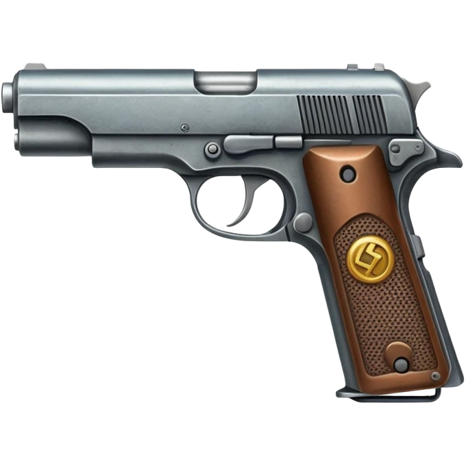 Belt fed pistol emoji