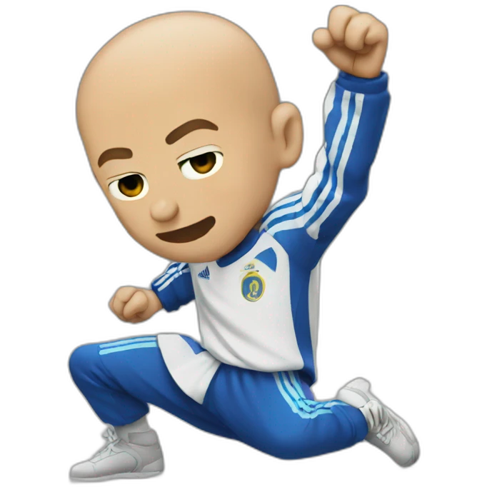 Zidane dab emoji