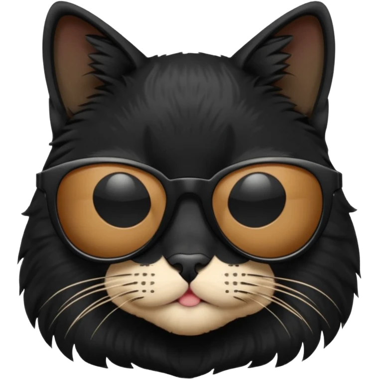 Cat wearing sunglasses emoji