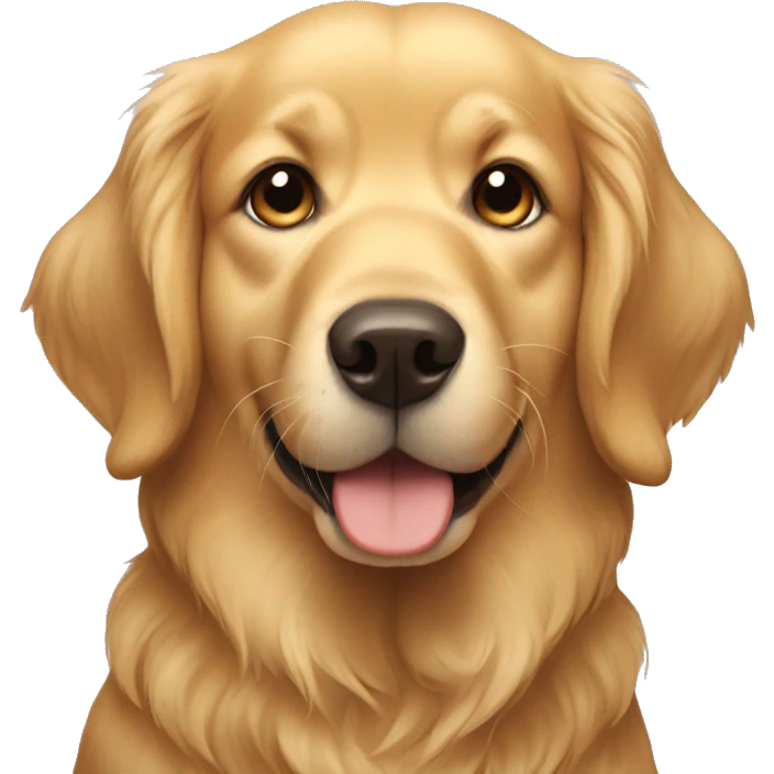 Golden retriever  emoji