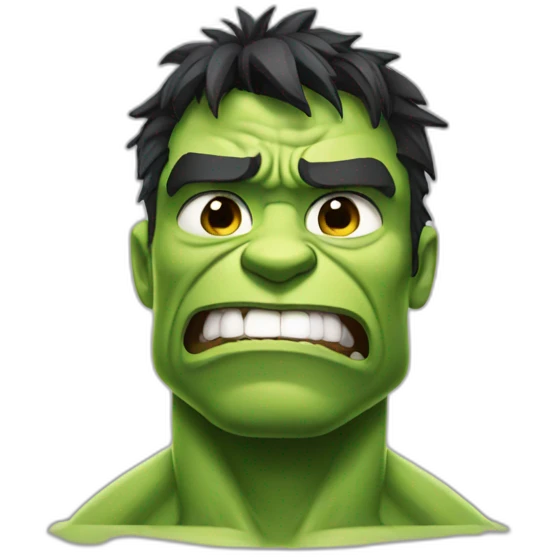 hulk with Tears of Joy emoji