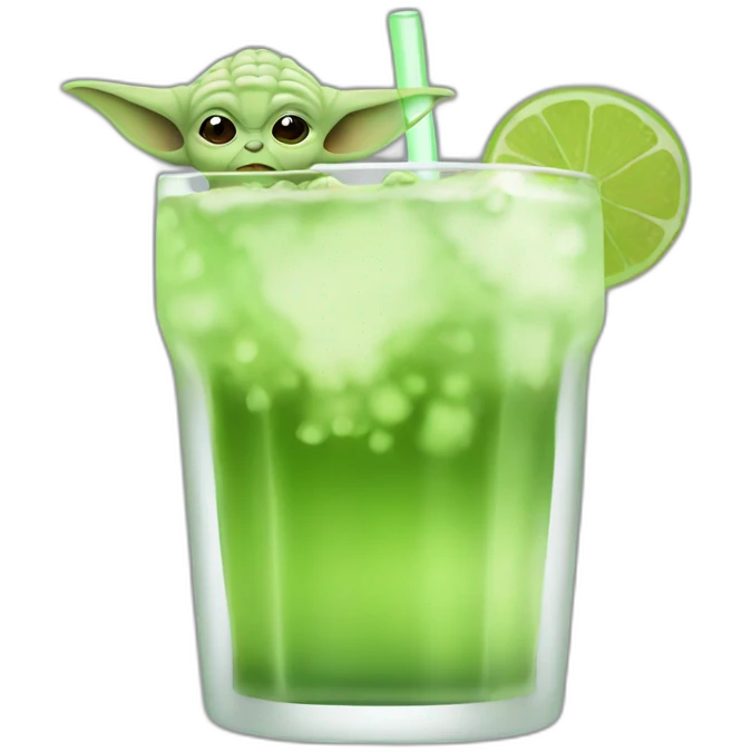 Yoda drink béer emoji