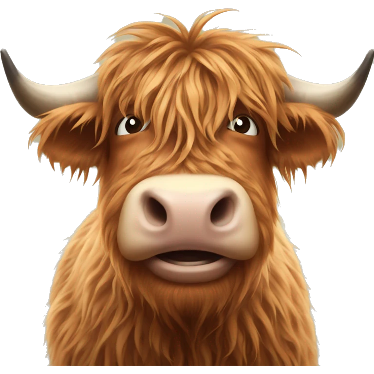 Highland cow emoji