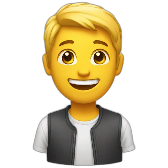 Happiness emoji