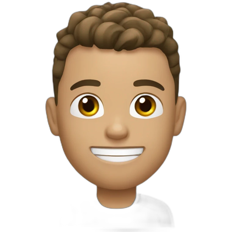 Ronaldo qui fait siuuu emoji