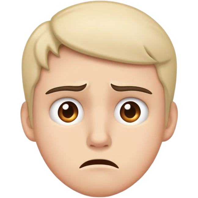 Upset emoji