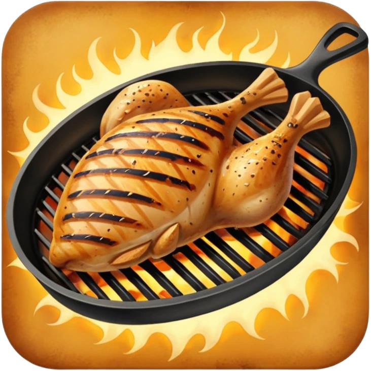 Grilled Chicken breast emoji