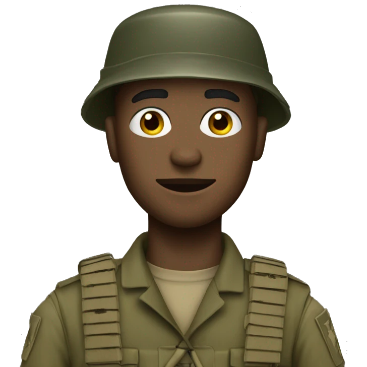 Infantry soldier man  emoji