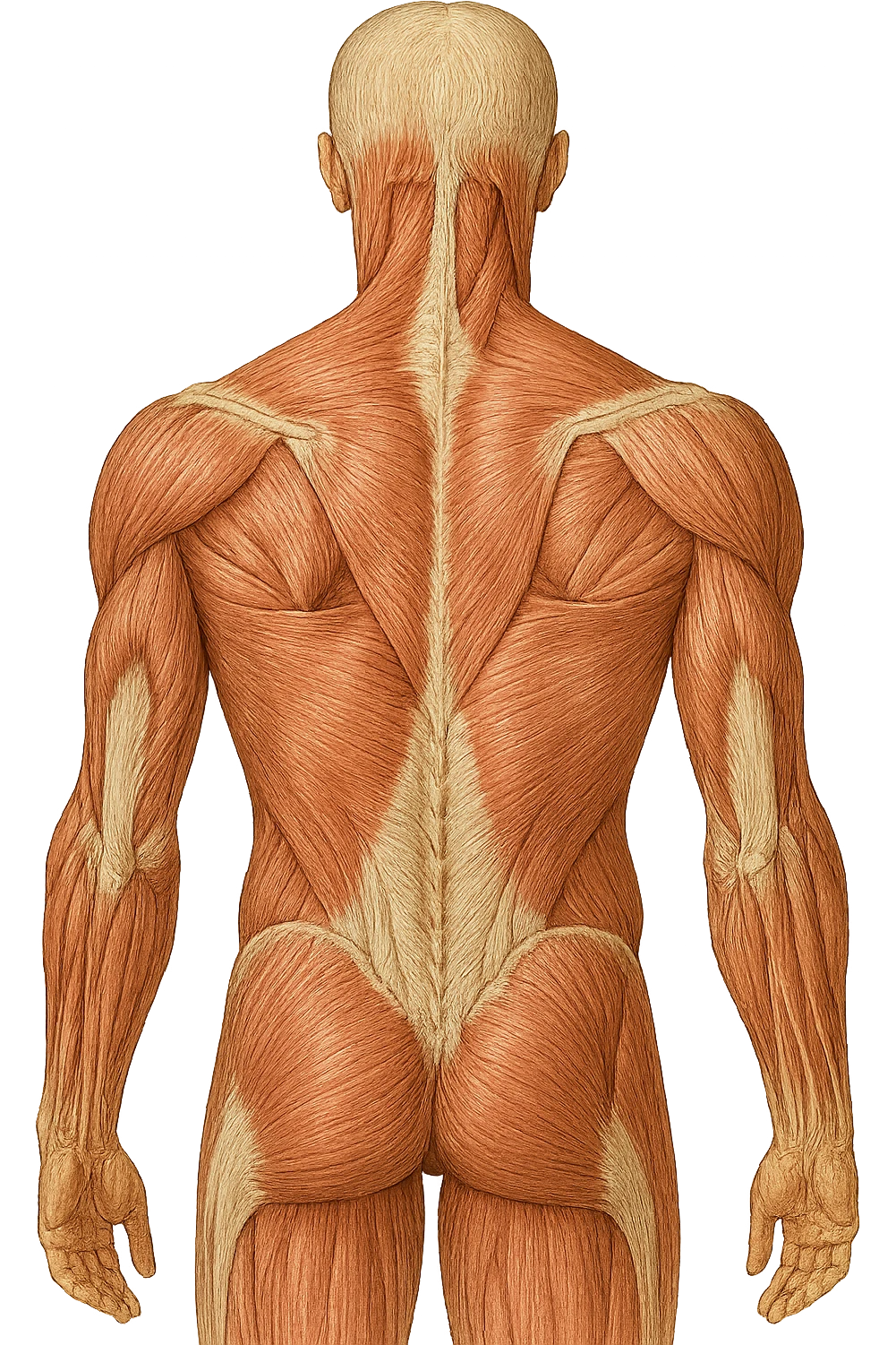 muscoli del dorso anatomia senza scritte emoji