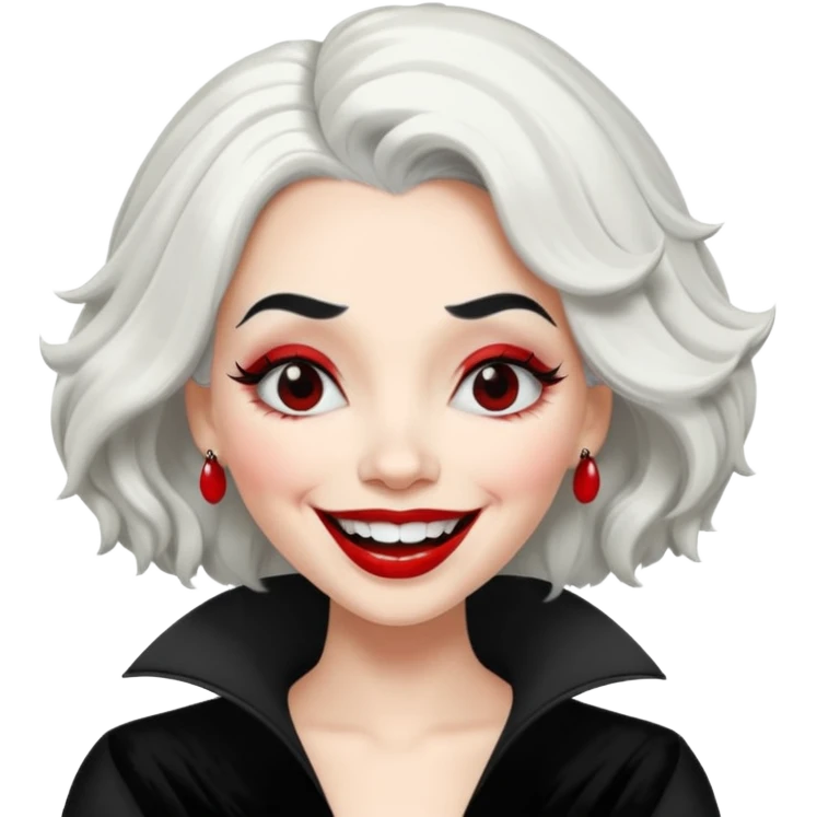 Cruella de vi laughing emoji