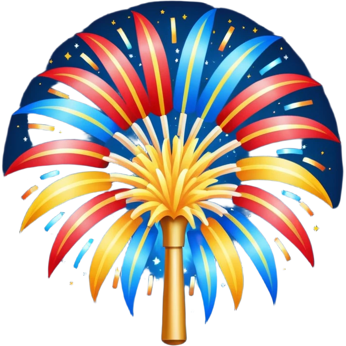 New year Fireworks emoji