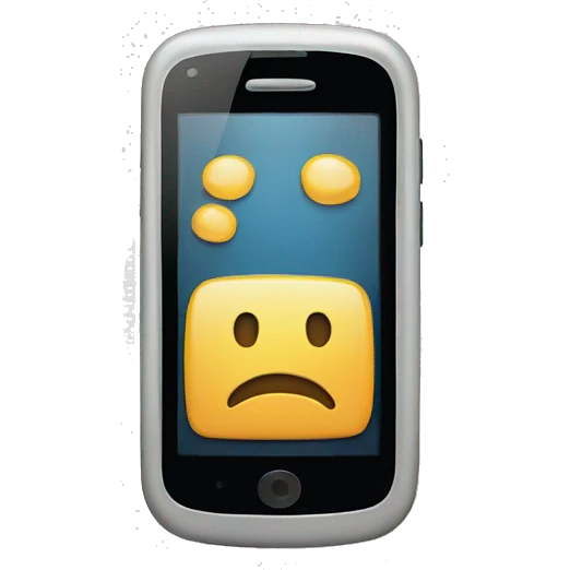 Cell phone emoji