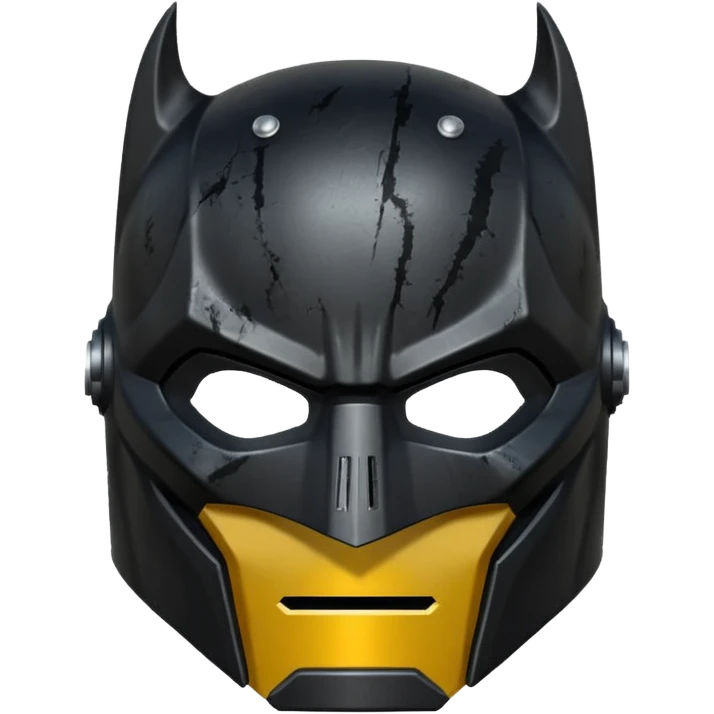 Dark Knight helmet emoji