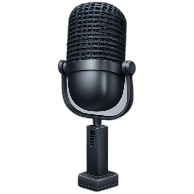 podcast microphone emoji