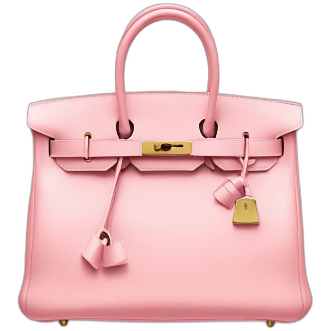 Soft pink birkin emoji