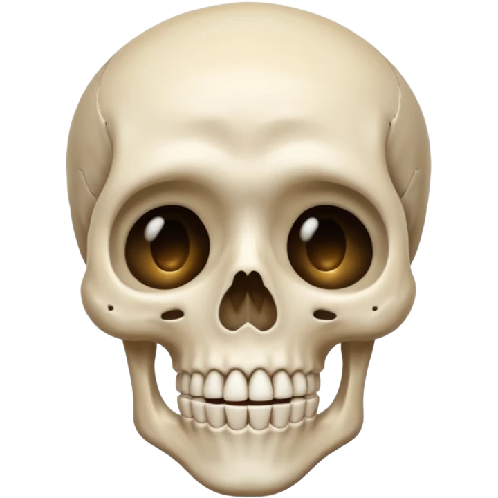 Squelette qui pleure emoji