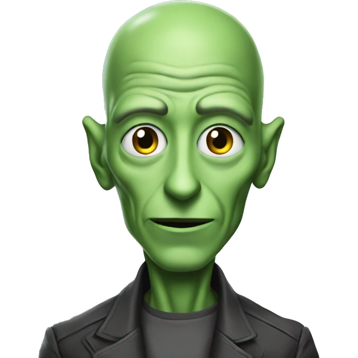 Alien bezos emoji