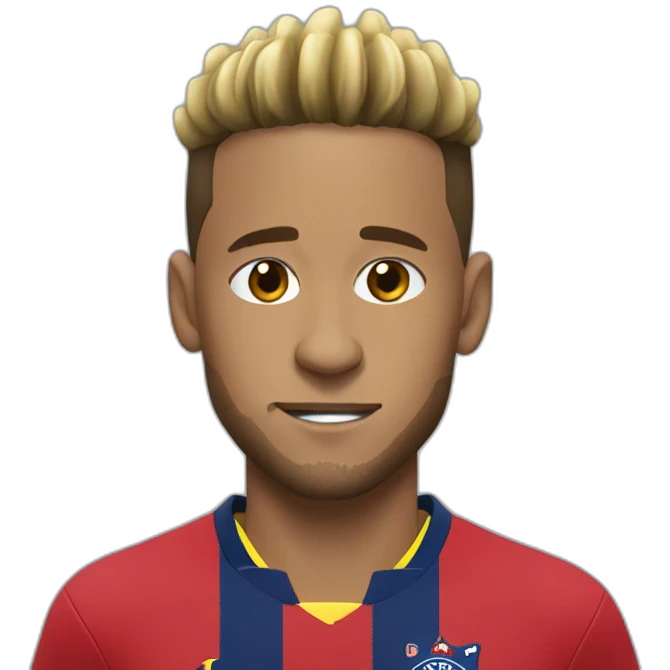 Neymar doing the Friday  emoji
