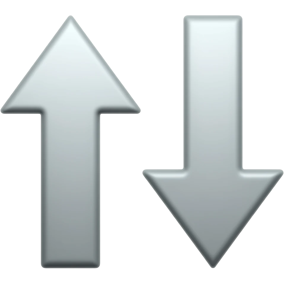 up or down emoji
