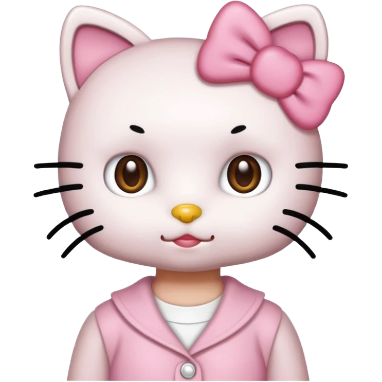 Hello kitty emoji