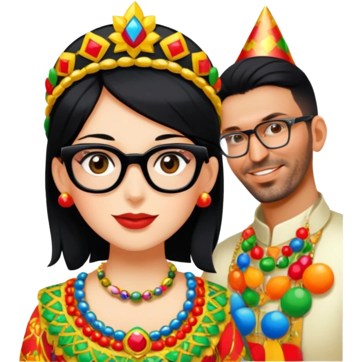 Colorful Parade Participant emoji