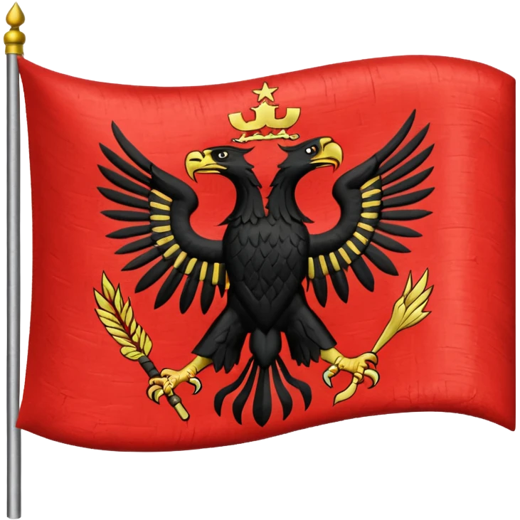 Flag emoji of dardania flag emoji
