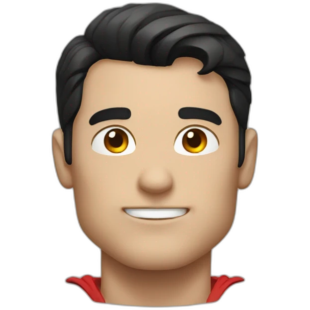 Superman face  emoji