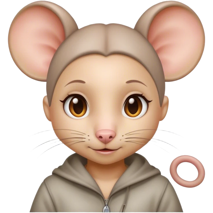 little rat girl emoji