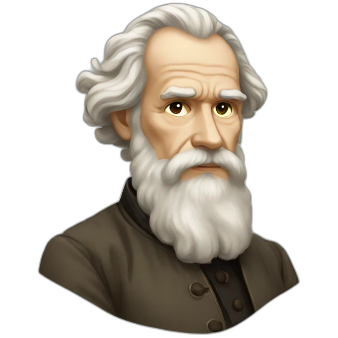 Leo Tolstoy emoji