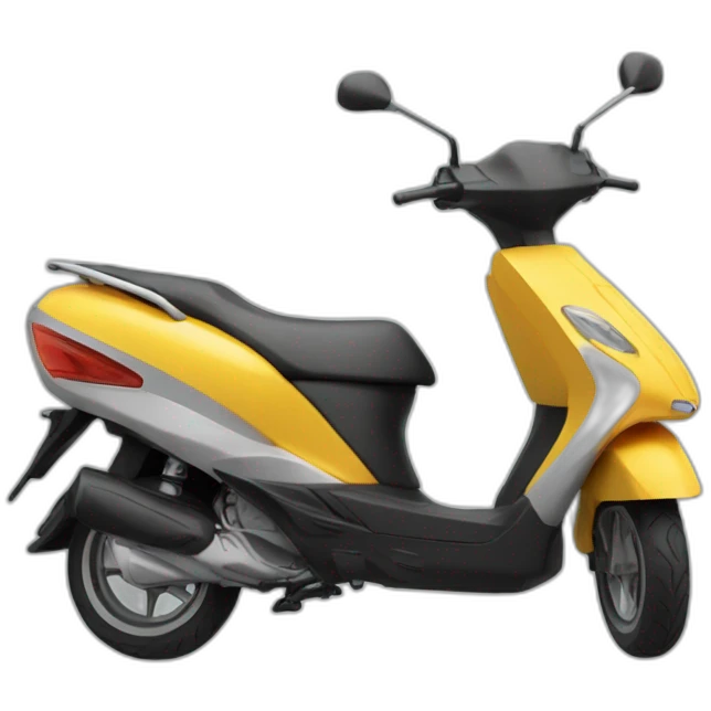 Ilonaxau sur un scooter emoji