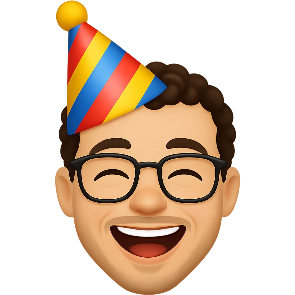 party hat emoji