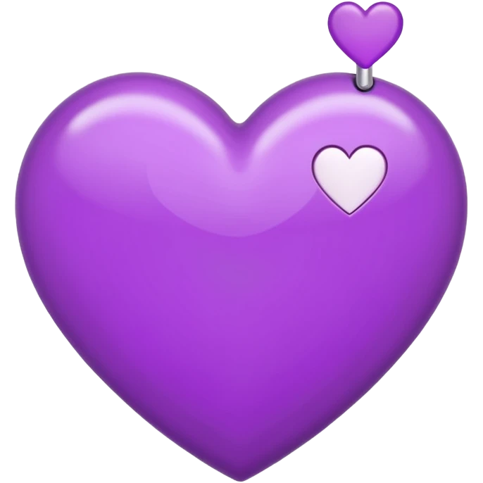 purple heart checklist emoji emoji